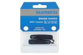 Patins de frein R55C et boulons de fixation pour jante c-eacute-ramique -paire-