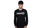 T-Shirt L/S Staystrong Icon Stripe Black