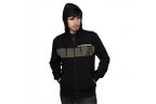 Sweat Staystrong Cut Stripe Full Zip Black/Olive