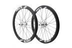 Roues 20" (451) Pride Gravity Matt V-Brake/Disque - Pride Control V1 Polish