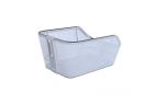 PANIER ARRIÈRE BASIL CENTO TECH FIBER SYSTÈME WLS ALUMINIUM BLEU/ARGENT 21 LITRES