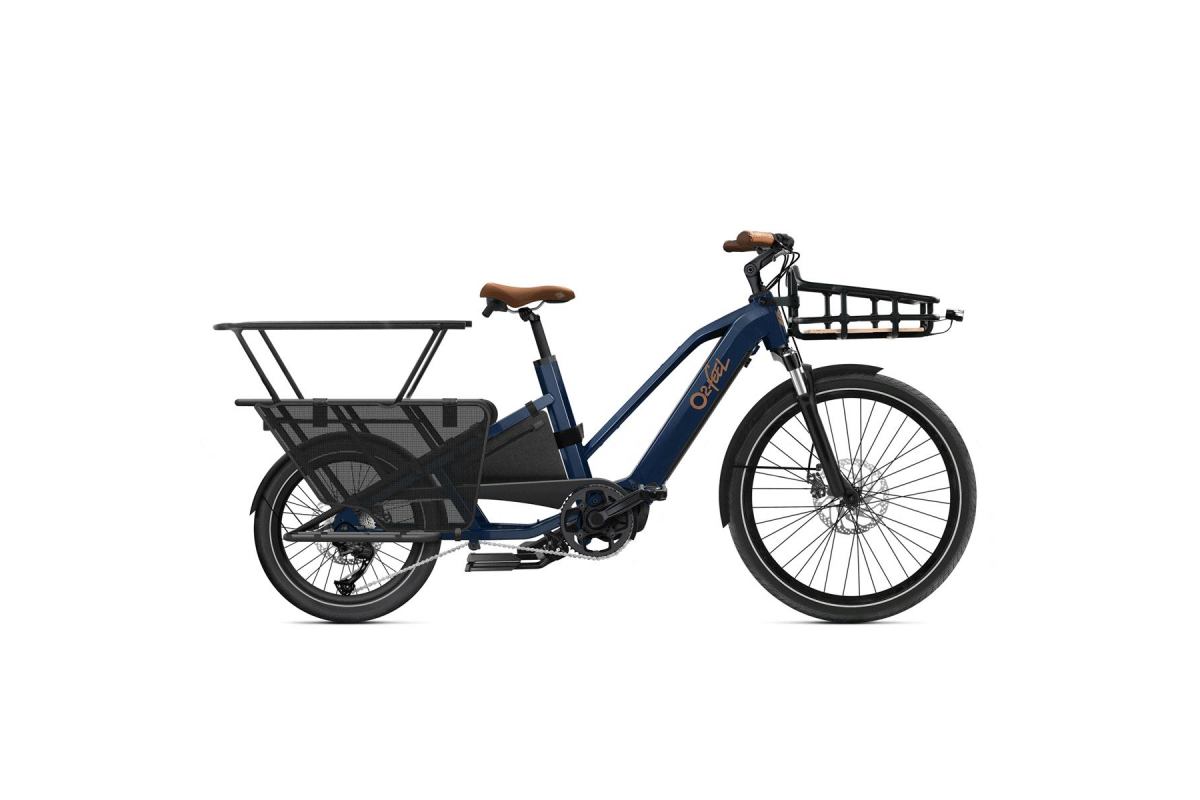 Vélo Cargo Électrique O2FEEL Equo Cargo Boost 3.1 Trapèze - pack family