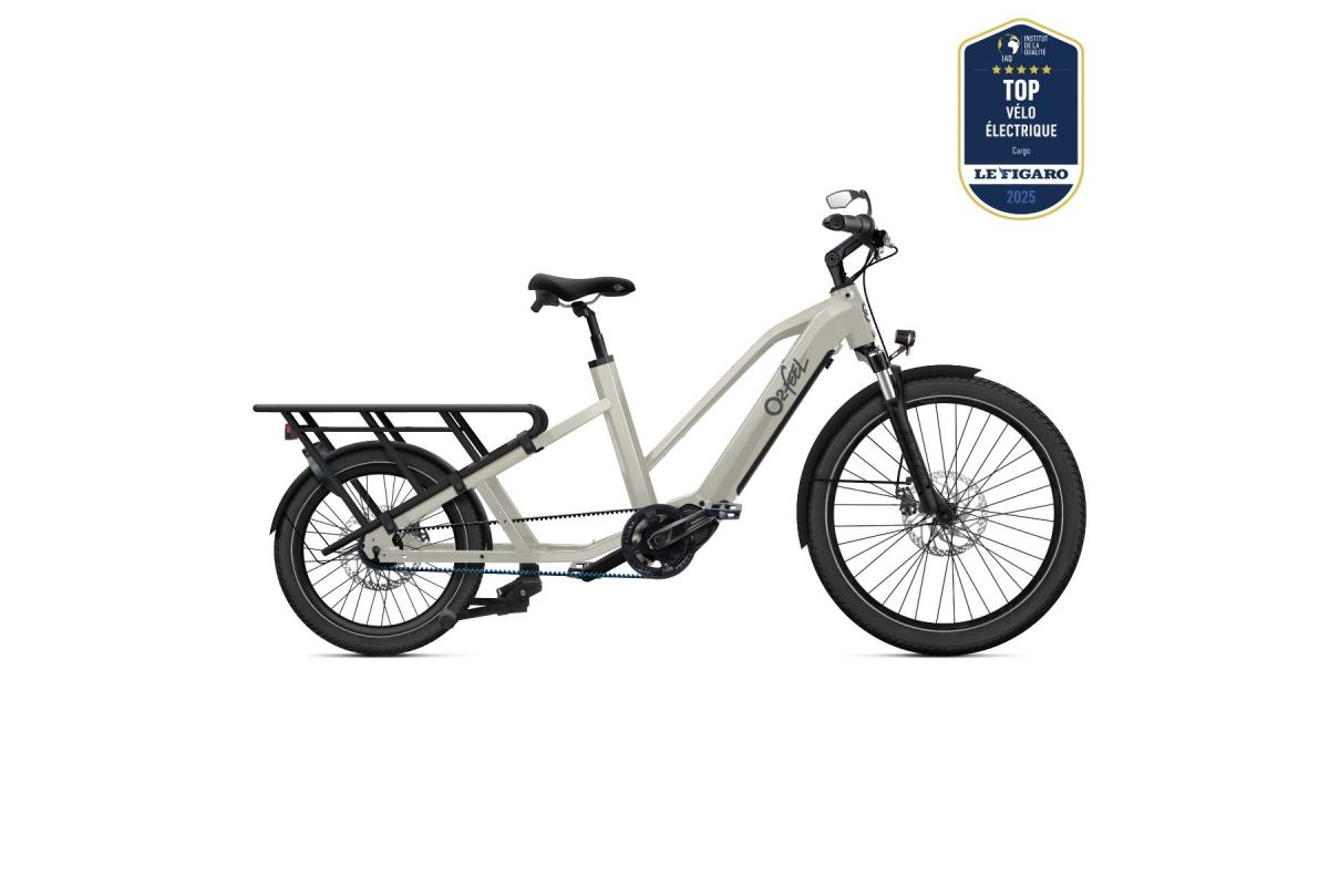 Vélo Cargo Electrique O2feel Equo Cargo 7.4