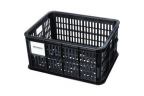 PANIER BASIL CRATE S 17.5L PLASTIQUE NOIRE (29x39.5x21 cm)