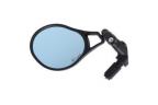XLC MR-K29 R-Eacute-TROVISEUR GAUCHE CINTRE 21-26 mm ANGLE R-Eacute-GLABLE NOIR VERRE BLEU
