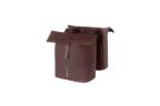 JEU DE SACOCHES BASIL CITY 28-32L IMP-Eacute-RMEABLE MARRON -12x29x30 cm-
