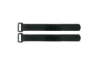 JEU DE COURROIES COURTES SKS POUR FIXER PORTEBIDON ANYWHERE -Agrave- TUBES DIAM-Egrave-TRE 50-80 mm NOIRES