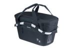 PANIER ARRI-Egrave-RE BASIL CARRY ALL ISO AVEC PLAQUE MIK 2-0 18L POLYESTER NOIR -38X21X27 CM-
