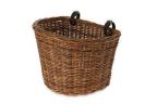 PANIER AVANT BASIL DARCY L EN OSIER MARRON 35L (41x35x34 cm)