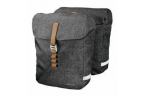 JEU DE SACOCHES TUBUS SYST-Egrave-ME RACKTIME HEDA AVEC ADAPTATEUR SNAPIT 31-5x37-5x45 cm GRIS