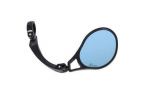 XLC MR-K28 R-Eacute-TROVISEUR DROIT CINTRE 21-26 mm ANGLE R-Eacute-GLABLE NOIR VERRE BLEU