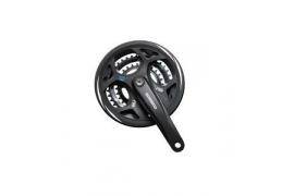 Shimano Altus Pédalier 8 Vitesses Noir FC-M311 48/38/28D 175mm