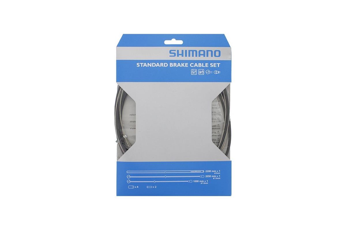 Shimano Kit Cables Gaines Frein VTT Et Route, Noir, Acier