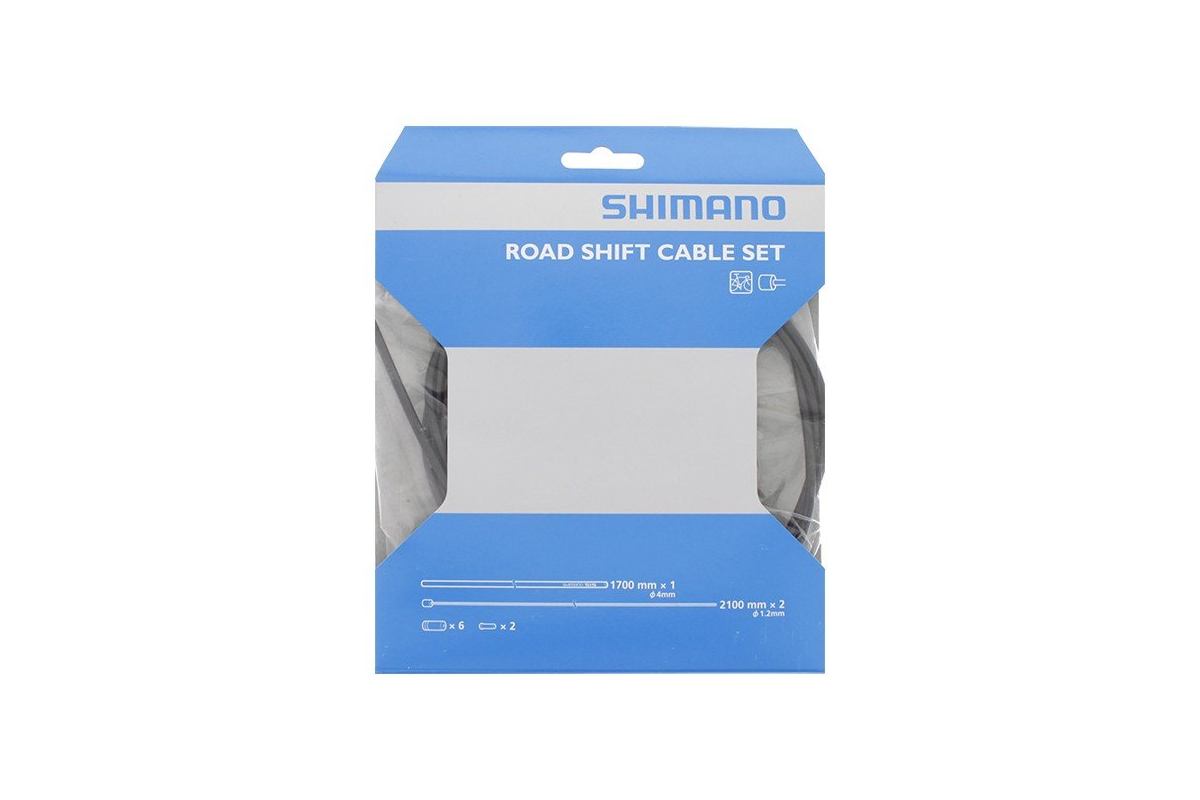 Shimano Kit Cables Gaines Derailleurs Route Noir Acier