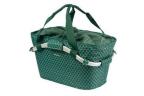PANIER ARRI-Egrave-RE BASIL FLAIR CARRY ALL AVEC PLAQUE MIK 2-0 22L POLYESTER VERT -38X21X27 CM-