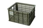 PANIER BASIL CRATE M 29.5L PLASTIQUE VERT (34x40x25 cm)
