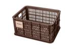 PANIER BASIL CRATE S 17.5L PLASTIQUE MARRON (29x39.5x21 cm)