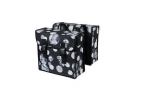 JEU DE SACOCHES BASIL MARA XL SPHERE 35L POLYESTER IMP-Eacute-RMEABLE NOIR-GRIS R-Eacute-FL-Eacute-CHISSANT