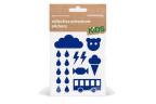 KIT AUTOCOLLANTS RÉFLÈCHISSANTS POUR VÉLO BOOKMAN AVENTURE BLEU