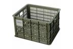 PANIER BASIL CRATE L 40L PLASTIQUE VERT (34.5x49x27 cm)