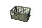 PANIER BASIL CRATE S 17.5L PLASTIQUE VERT (29x39.5x21 cm)