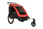 REMORQUE ENFANT BURLEY HONEY BEE BIPLACE ROUGE