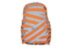 HOUSSE POUR SAC -Agrave- DOS WOWOW BERLIN IMPERM-Eacute-ABLE R-Eacute-FL-Eacute-CHISSANT ARGENT-ORANGE