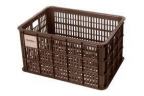 PANIER BASIL CRATE L 40L PLASTIQUE MARRON (34.5x49x27 cm)