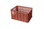 PANIER BASIL CRATE L 40L PLASTIQUE ROUGE (34.5x49x27 cm)