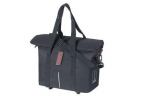 SAC BASIL CITY MIK KLICKFIX 8-11L IMPERMEABLE POLYESTER NOIR (29x39x15 cm)