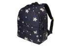 SAC -Agrave- DOS BASIL POUR ENFANT STARDUST -Eacute-TOILES A-R-Eacute-FL-Eacute-CHISSANT-COMPARTIMENTS ET ZIPP-Eacute- 8 LITRES