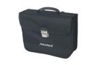 SACOCHE SIMPLE HABERLAND CLASSIQUE 34x27x11 NOIRES 10 LITRES