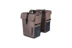 SACOCHES BASIL MOVE UNIVERSAL BRIDGE SYSTEM 30L POLYESTER MARRON (27X16X38 CM)