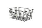 PANIER AVANT-ARRI-Egrave-RE BASIL ZEMBLA ACIER NOIR -53x37x23-