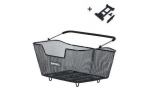 PANIER ARRI-Egrave-RE BASIL BASE M MULTI SYSTEMxACIER NOIR -25X33X16 CM-