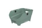 PANIER ARRI-Egrave-RE BASIL CENTO NEO WSL 21L VERT -23-7x46-9x14-1 cm-