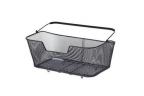 PANIER AVEC ANSE ARRI-Egrave-RE BASIL BASE XL ACIER NOIR -52x30x23--18L-
