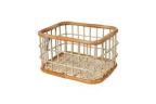 PANIER BASIL GREEN LIFE RATTAN MARRON NATURA 18 LITRES