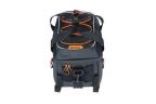 SAC BASIL MILES TARPAULIN R-Eacute-FL-Eacute-CHISSANT FERMETURE VELCRO NOIR-ORANGE 7L