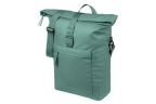 SACOCHE BASIL BROOKLYN CROCHETS MIK 17L PET RECYCL-Eacute- IMPERM-Eacute-ABLE VERT -32x14x40 cm-