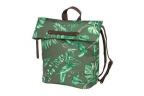 SACOCHE BASIL EVER-GREEN R-Eacute-FL-Eacute-CHISSANT FERMETURE MAGN-Eacute-TIQUE POLYESTER VERT-FEUILLES 14-19 LITRES