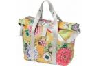 SAC BASIL BLOOM FIELD KLICKFIX 11L -Eacute-TANCHE POLYESTER JAUNE FLEURS AVEC R-Eacute-FL-Eacute-CHISSANT -29x15x26 cm-