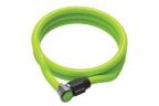ANTIVOL SPIRAL ONGUARD NEON LIGHT COMBO 120 cm x 8 mm VERT