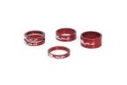 XLC AS-A02 SET 5 RONDELLES DE DIRECTION A-HEAD 1-1/8  ROUGE