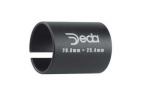 ADAPTATEUR POTENCE DEDA TUBE FOURCHE 28.6 A 25.4 mm NOIR