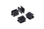 XLC BR-X121 KIT CLIPS ATTACHE-C-Acirc-BLES Di2 2-5 mm GAINE 4 mm -4 UNIT-Eacute-S-