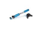 XLC PU-R03 MINI POMPE RACE 220 mm 7 BAR ALUMINIUM ARGENT/BLEUE