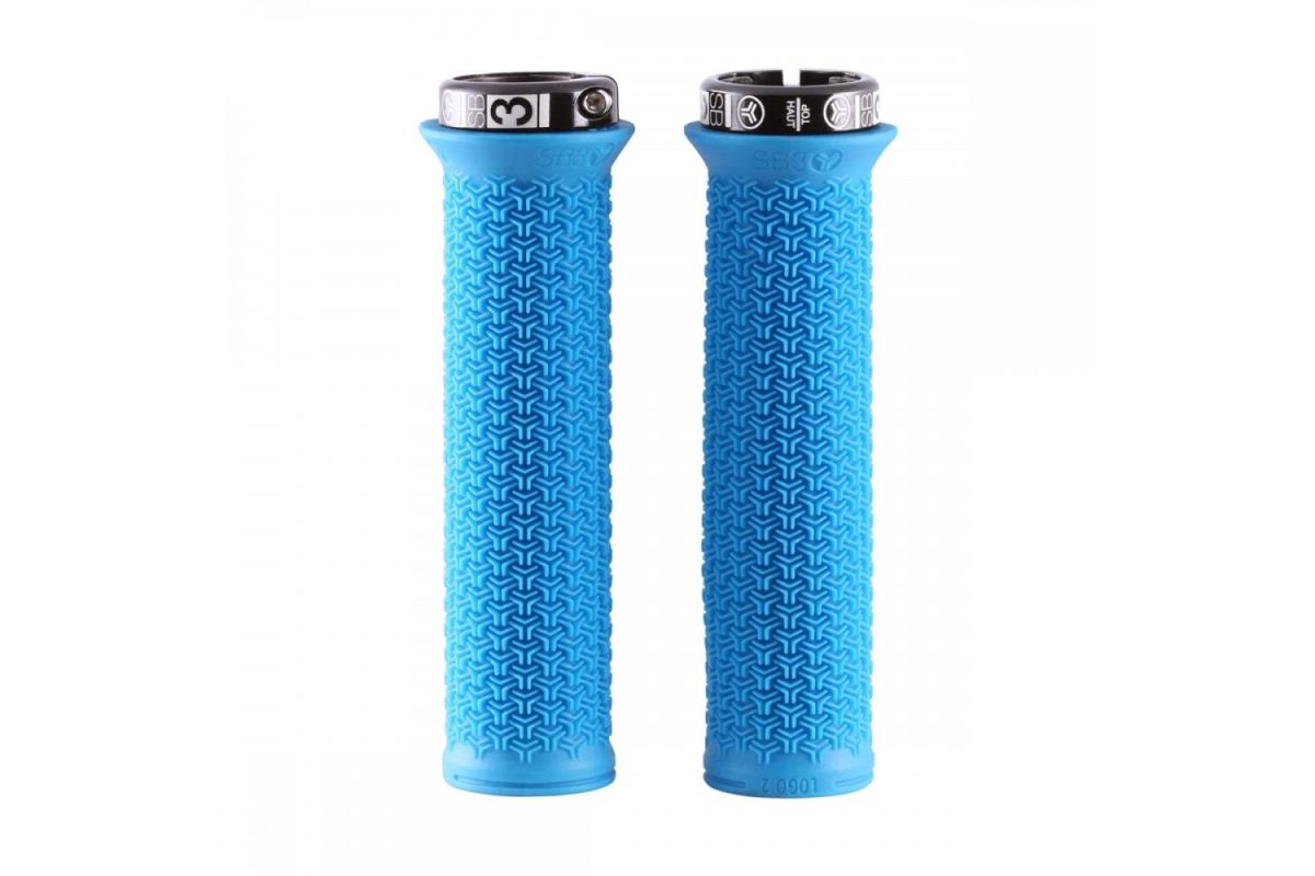Grips SB3 Logo 2 : Léger & Confortable pour Tous les VTT (32 mm)
