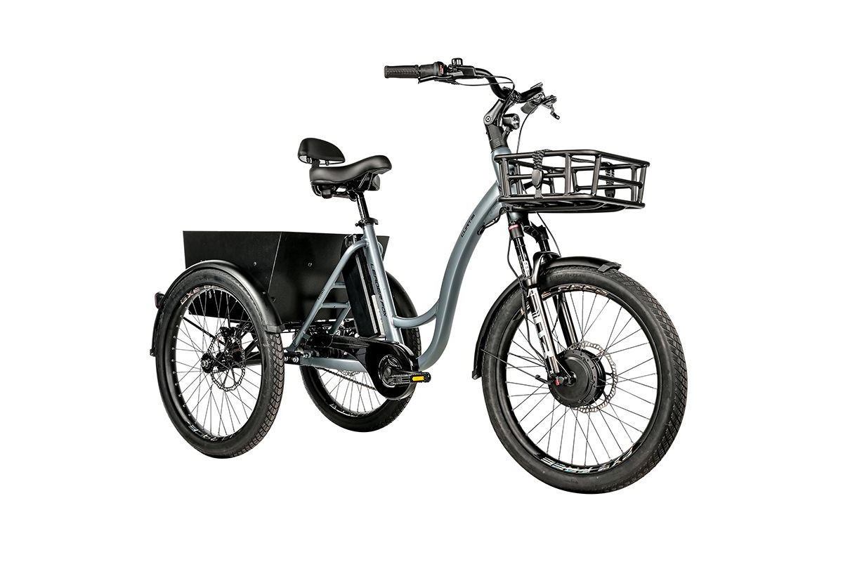 Tricycle Électrique Leader Fox CURTIS 2025 8V | Grande Autonomie