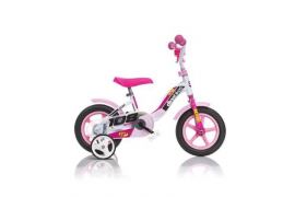 Vélo Enfant Dino Bikes 108 SPORT (10 Pouces) | Roues Stabilisatrices | Idéal 2-4 Ans
